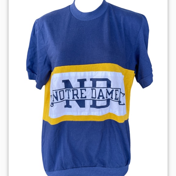 nutmeg mills Tops - VGT Notre Dame shirt size medium